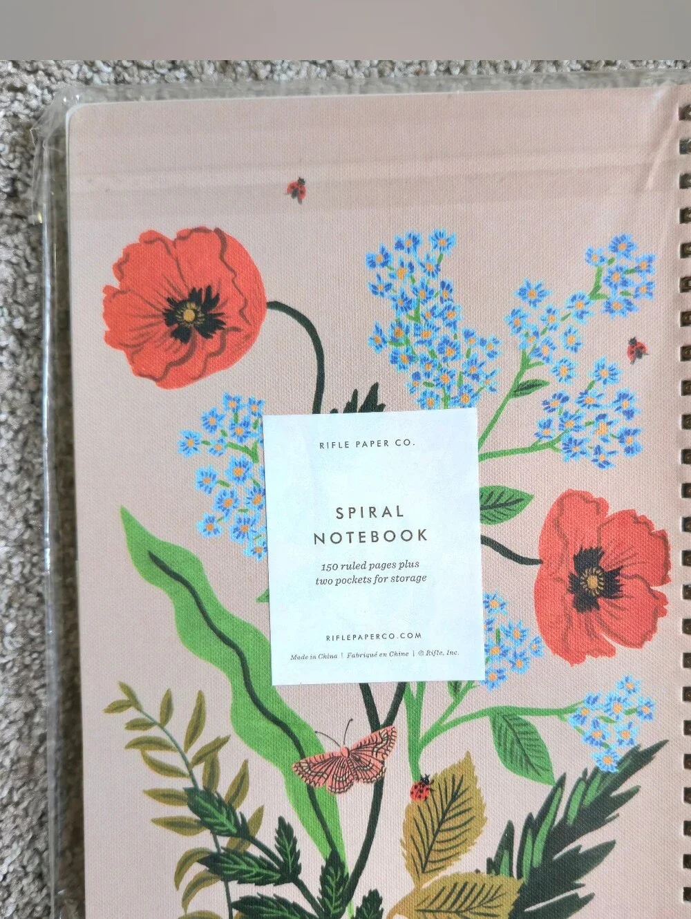 Rifle Paper Co. Iceland Poppy Spiral Notebook